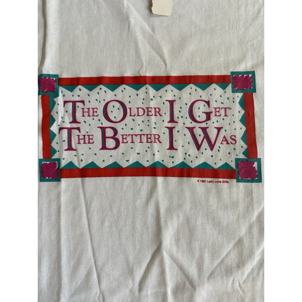 NOS Vintage 90s Graphic Tee - L